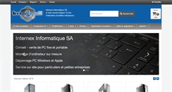 Desktop Screenshot of internex.ch