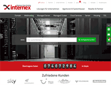 Tablet Screenshot of internex.at